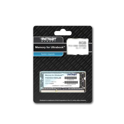 6. PATRIOT DDR3 8GB Ultrabook 1600MHz CL11 SO-DIMM