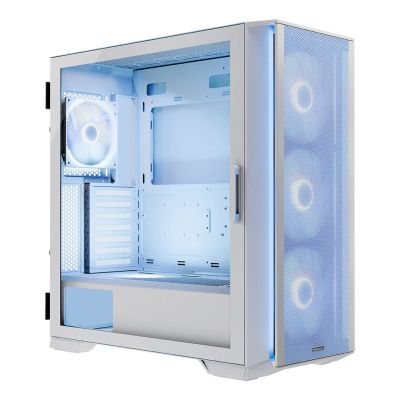 4. MODECOM HORIZON ARGB FLOW MIDI USB TYP-C GEHÄUSE WEISS