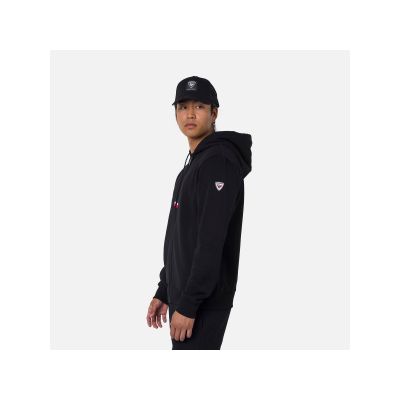 2. Rossignol LOGO SWEAT FZ HOOD FL schwarz