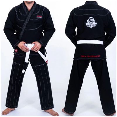 37. Kimono / GI für BJJ-Training – Schwarzer DBX ELITE A0 + A0-GÜRTEL