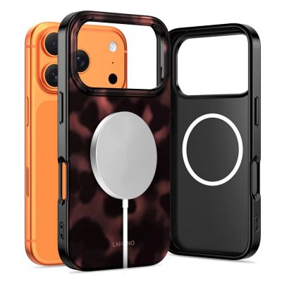 2. Tech-Protect Lamano MagSafe Hülle für iPhone 17 Pro - Schwarz und Rot