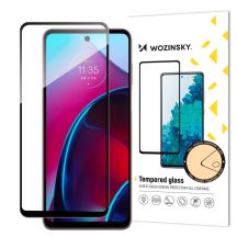 Wozinsky Full Glue Tempered Glass Motorola Moto G Stylus 2022 9H Full Screen Tempered Glass mit schwarzem Rahmen