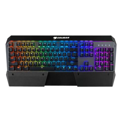 COUGAR CGR-Attack-X3-RGB Gaming-Tastatur USB QWERTY Englisch Schwarz