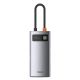 2. Baseus Metal Gleam 4in1 Multifunktions-HUB USB Typ C - USB Typ C Stromversorgung 100 W / HDMI 4K 30 Hz / 1x USB 3.2 Gen 1 / 1x USB 2.0 (CAHUB-CY0G)