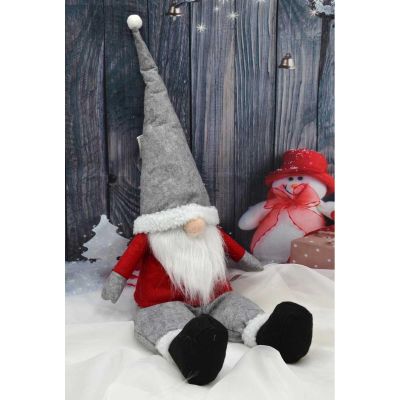 14. Dekorativer Faulpelz-Weihnachtsmann 45+20 cm