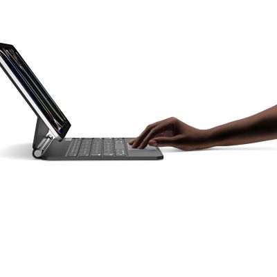 12. Dux Ducis Keyboard (MK Series) Hülle mit Bluetooth-Tastatur für iPad Pro 11" 2024 – Schwarz