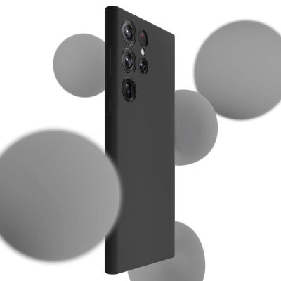 5. 3mk Silikonhülle für Samsung Galaxy S24 Ultra – Schwarz