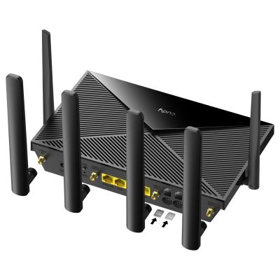 10. CUDY LT700_EU LAN Gigabit AC1200 Router Dualband-WLAN Mesh 4G LTE Cat.6 Dual-SIM