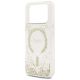 6. Guess Resin Bottom Glitter MagSafe Hülle für iPhone 17 Pro - Gold