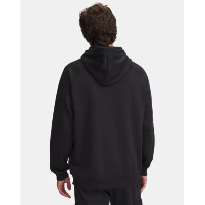 3. Under Armour Rival Fleece Logo Hoodie mit Kapuze – black/white