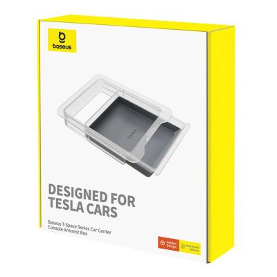 9. Baseus T-Space Series Auto-Organizer für Tesla Model 3 / Y – grau