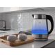 12. ELDOM GLASKABELLOSER WASSERKOCHER C420 KETTY 1850-2200W 1,7L NETTOFILTER BELEUCHTETER BEHÄLTER, HEIZPLATTE