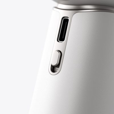 16. Jisulife Handheld Fan Pro1 Mini 4250mAh USB-C Tragbarer Ventilator - Weiß