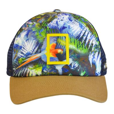 3. Buff Scarlett Macaw National Geographic Trucker-Cap L/XL – 125382.555.30.00