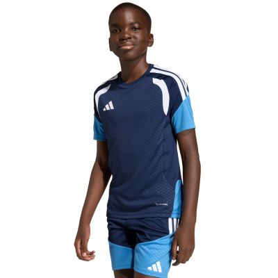 5. adidas Tiro 26 Wettkampf-Trainings-T-Shirt für Kinder, marineblau, JM1446