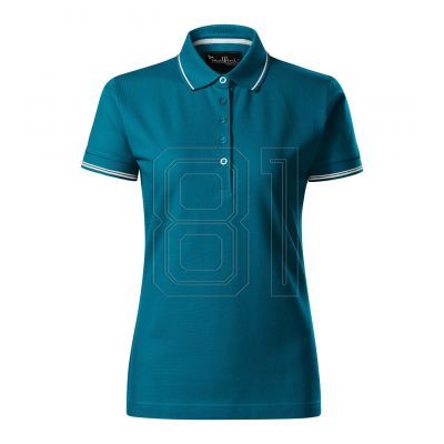 3. Malfini Perfection Uni Poloshirt W MLI-25393 petrolblau