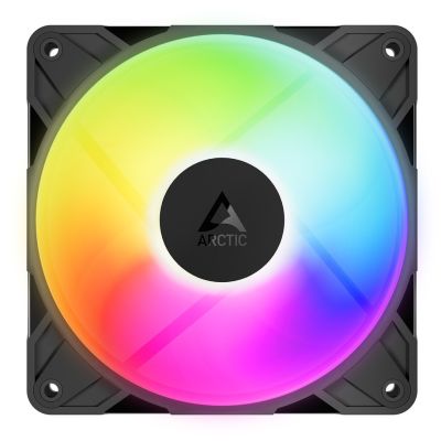 2. ARCTIC Freezer P12 Pro Reverse A-RGB - 3er-Pack Computergehäuselüfter 12 cm Schwarz 3 Stück.
