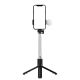2. Selfie-Stick WR1YXS Teleskopstativ 0,71 m mit runder Lampe – Schwarz
