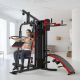 34. Multigym PRO BMG 4700 Bank mit Gewichtsstapel 66kg