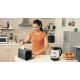 15. ELDOM TOSTER TO280C TOSTI 780 W, stufenlose Leistungsregelung, 7 Leistungsstufen, Schwarz