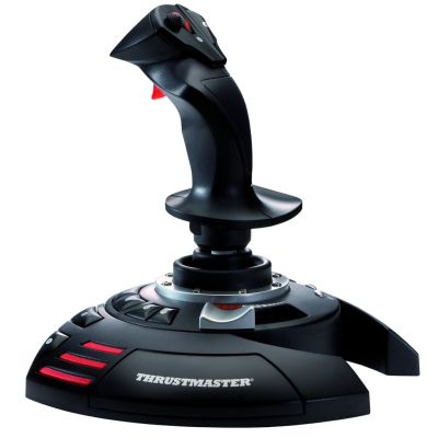 6. Thrustmaster T.Flight Stick X Schwarz, Rot, Silber USB-Analog-Joystick für PC und PlayStation 3