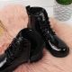 3. Schwarze Springerstiefel für Mädchen Big Star Jr II374045