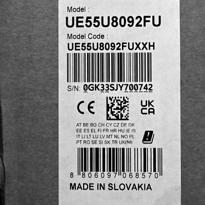 10. Samsung UE55U8092F LED-Fernseher 55 Zoll 4K Ultra HD Tizen Q-Symphony DVB-T2 Schwarz