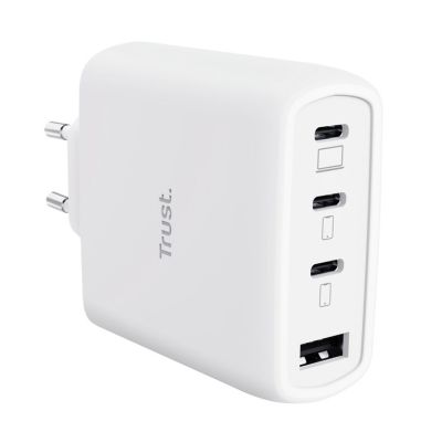 3. TRUST Maxo USB GaN 65W 4-Port-Ladegerät