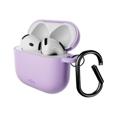 2. Puro Icon Hülle für AirPods 4 – Lila