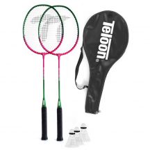 SMJ Badminton-Set /2 Schläger + 3 Federbälle/ TL020
