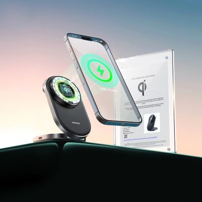 5. Joyroom JR-W17 Qi 3-in-1 Kabelloses Induktives Ladegerät - Schwarz