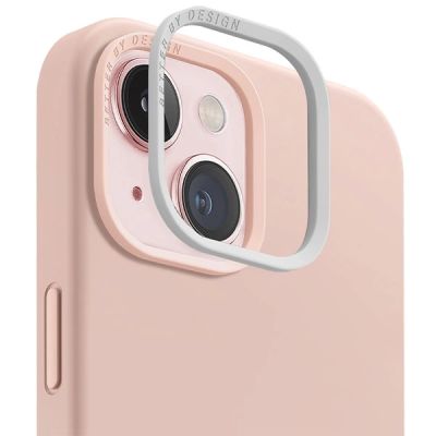 3. Uniq Lino Hue Magclick Ladehülle für iPhone 15 – Rosa