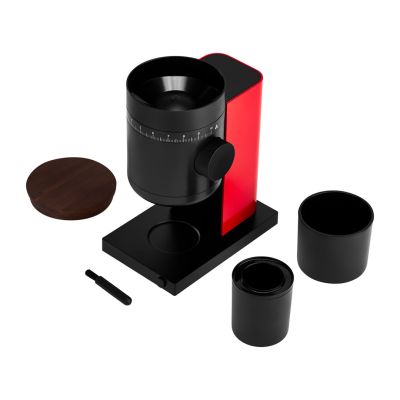 4. Opus Gen 2 Fellow Automatische Kaffeemühle Kirschrot