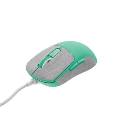 8. Gaming-Maus Fury Tanto T4, 12.000 DPI, RGB, mint, kabelgebunden