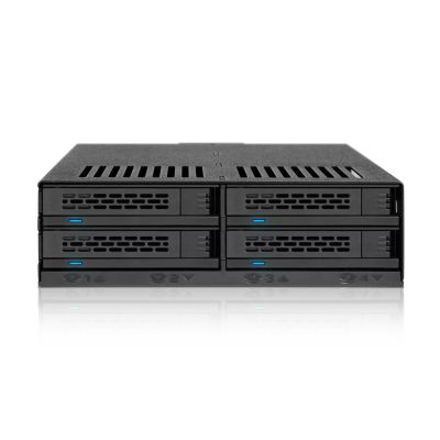 9. Icy Dock MB324SP-B, 0 TB, Serial ATA, Serial ATA II, Serial ATA III, Serial Attached SCSI (SAS), 440 g, Desktop
