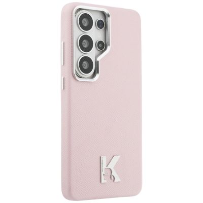 4. Karl Lagerfeld K Metal Logo MagSafe Hülle für Samsung Galaxy S26 Ultra - Pink