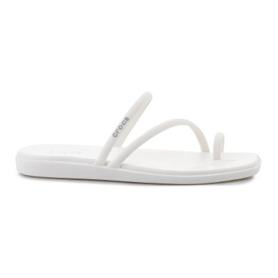 4. CROCS MIAMI Zehenschlaufensandale in Kreide 209862-0WV