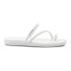 4. CROCS MIAMI Zehenschlaufensandale in Kreide 209862-0WV