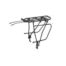 Gepäckträger 24-28'' verstellbar für Aluminiumscheiben, schwarz