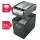 6. Rexel Momentum X410-SL Slimline Aktenvernichter, 10 Blatt, 23-Liter-Auffangbehälter