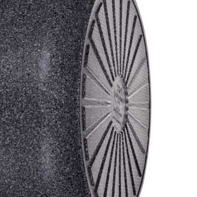 7. BALLARINI Salina Granitium tiefe Bratpfanne mit 2 Griffen, Granit, 24 cm 75002-811-0