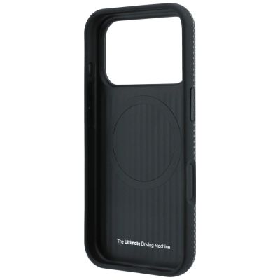 7. BMW M Quadrille Kevlar Dreifarben-Print-Lines MagSafe Hülle für iPhone 18 Pro / 17 Pro - Dunkelgrau