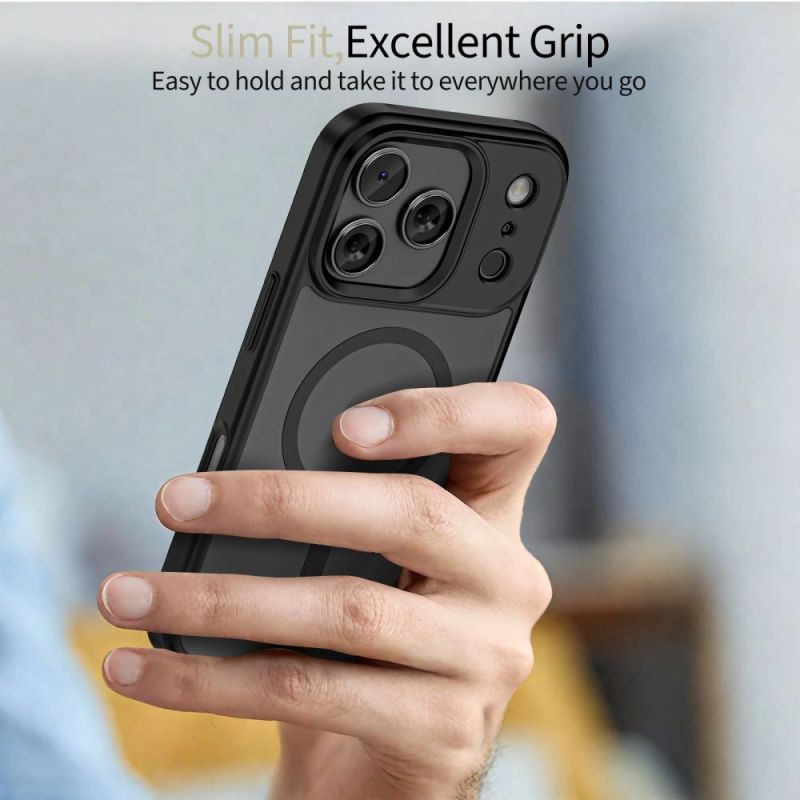 5. Tech-Protect MagMat XT 4er-Set MagSafe Case für iPhone 17 Pro - Mattschwarz
