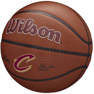 2. Wilson NBA Team Alliance Cleveland Cavaliers Ball WZ4011901XB