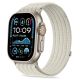 Tech-Protect Nylon-Sportarmband für Apple Watch 44 / 45 / 46 / 49 mm – Beige