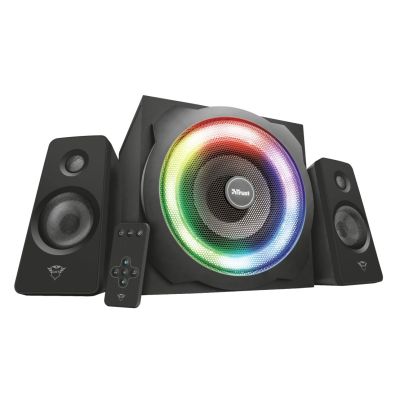 TRUST GXT 629 Tytan 2.1 RGB Schwarzes Lautsprecherset