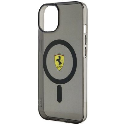 6. Ferrari FEHMP14SURKK iPhone 14 6.1" schwarz/schwarz Hardcase Translucent Magsafe