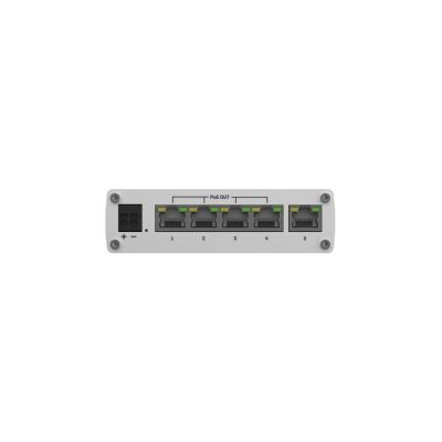 7. Teltonika TSW101 Gigabit Ethernet (10/100/1000) PoE-Unterstützung Metallic