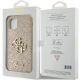 8. Guess GUHCN61HG4SGD Hülle für iPhone 11 / Xr – Gold Glitter Script Big 4G