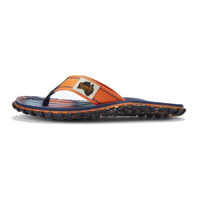 6. Gumbies Unisex-Flip-Flops ISLANDER FLIP-FLOP TANGERINE BURST